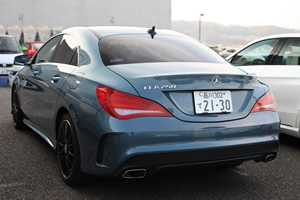 CLA 250 4MATIC後方