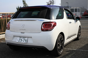 DS3 CABRIO Sports Chic後方