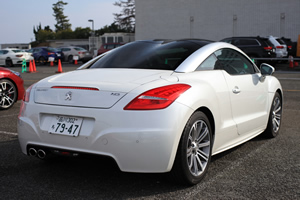 RCZ RHD 6AT後方