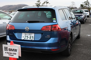 Golf Variant TSI Highline後方