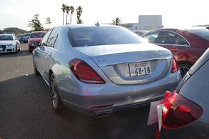 S 550 PLUG-IN HYBRID long後方