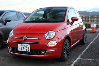 500C ツインエアラウンジ前方