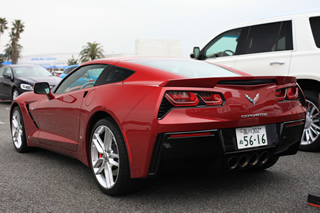 CORVETTE COUPE Z51 Spec B (限定車)後方