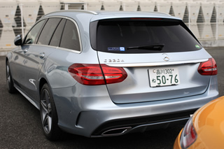 C 220 d STATIONWAGON Sports 後方